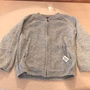 Zara zip up sweater